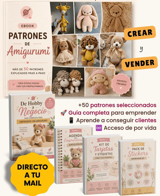 Sistema Completo para Crear y Vender Amigurumi