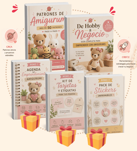Sistema Completo para Crear y Vender Amigurumi